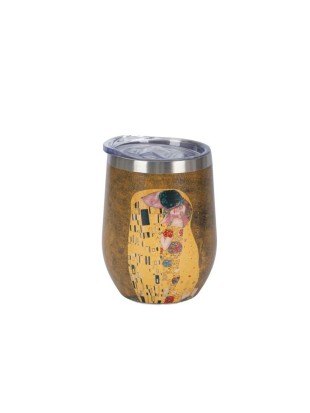 Termo lonček z dekorjem  Gustav Klimt Poljub