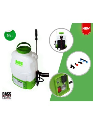BATERIJSKA NAHRBTNA ŠKROPILNICA Z  16 LITRSKIM REZERVOARJEM