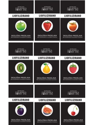 Liofilizirana  ekološka češnja