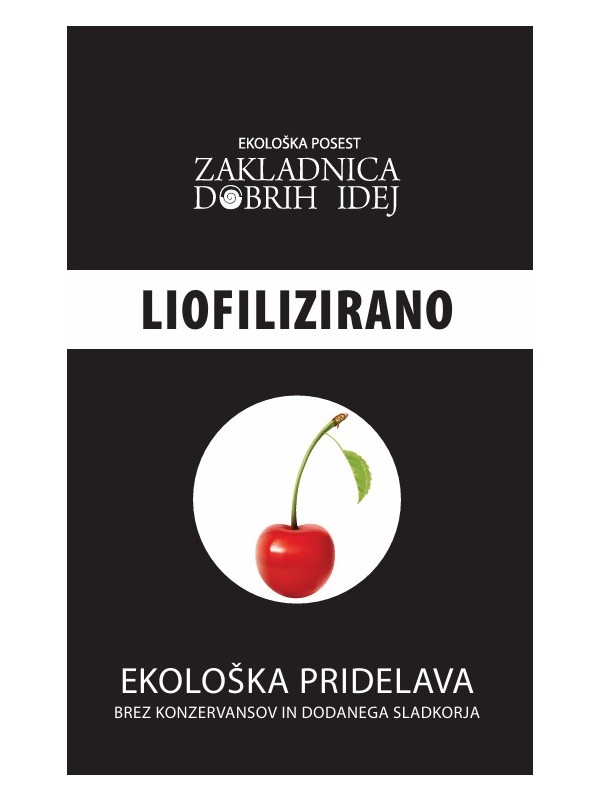 Liofilizirana ekološka češnja